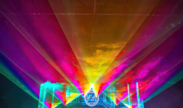 Laser light show outlet equipment