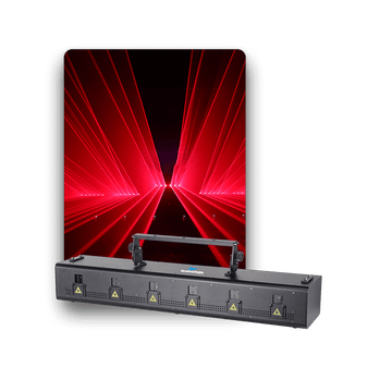 Newfeel 1W/2W*6 Lens Laser Lights Bar Animation Stage Lights Fixtures