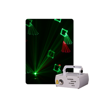 F1002 Red and green Liuhuatai laser light stage decorations party supplies entertainment decoracion lights