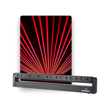 Newfeel TR1650 3W LED+Laser Moving Head Beam Bar Stage Lights
