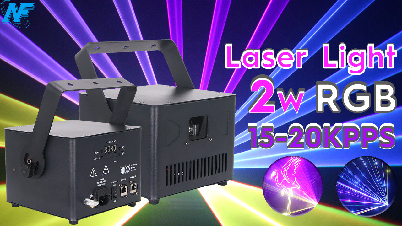 Full-color laser lights T2 series: elevating stage art to a new visual peak