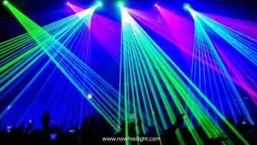 Stage Lighting Design Principles with Laser Lighting Technology