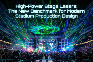high-power stage laser light