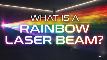 rainbow laser beam