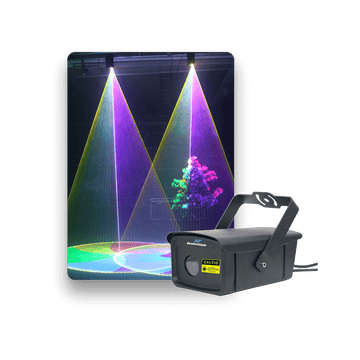 Waterproof 2W/3W ILDA RGB Christmas preprogrammed Laser Lights For Use Outside