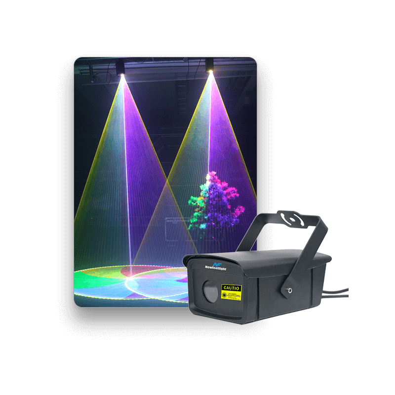 Waterproof 2W/3W ILDA RGB Christmas preprogrammed Laser Lights For Use