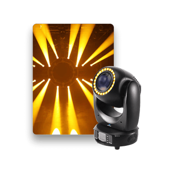 80W Moving Head with Magical Circle Stage Lights Spot GOBO DJ Show