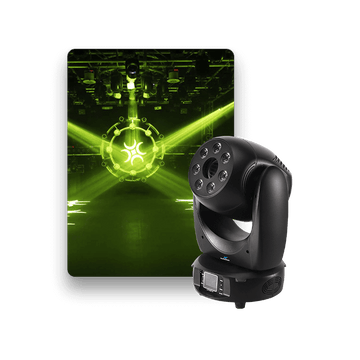LED Lights 100W Wash Rotating Mini Moving Head Stage Lights for Club