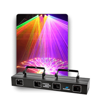 F1066 Series 4 Lens DJ Rave Dance Laser Lights Projector