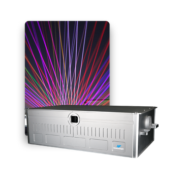 30w~100w RGB Animation Waterproof Landmark Laser Lights Tunnel Equipment
