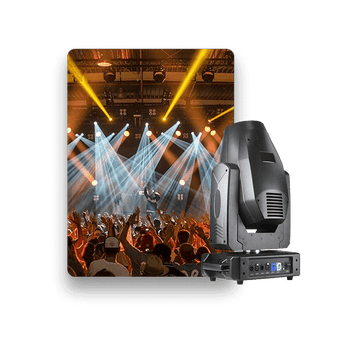 350W Hybrid Moving Head Light With CMY And CTO DJ Equipment