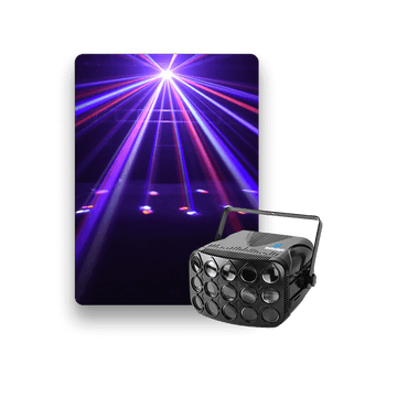 N-X051 Color Butterfly Effect Disco Ball Party Lights