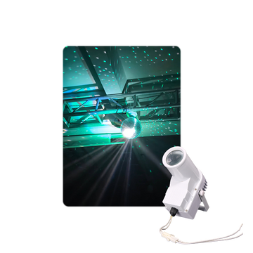 RGBW Pin Spotlight Color DMX Control Decorative Stage Light LED Spotlight Stage Effect Disco DJ Club Party Lighting