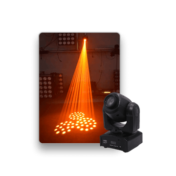 10W LED Mini Moving Head Light RGBW LED  DMX-512 Stage Light with Shapes Automatic Professional  Party Disco Show