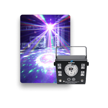 Disco Party lights Eyeshot Led DJ Lights 4 in 1 with Magic Kaleidoscope Ball
