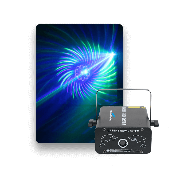 120 Patterns RGB Laser Projector