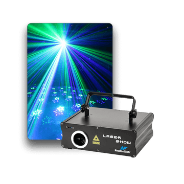 Newfeel F1666 330mW 3D Home Laser Lights Show Equipment