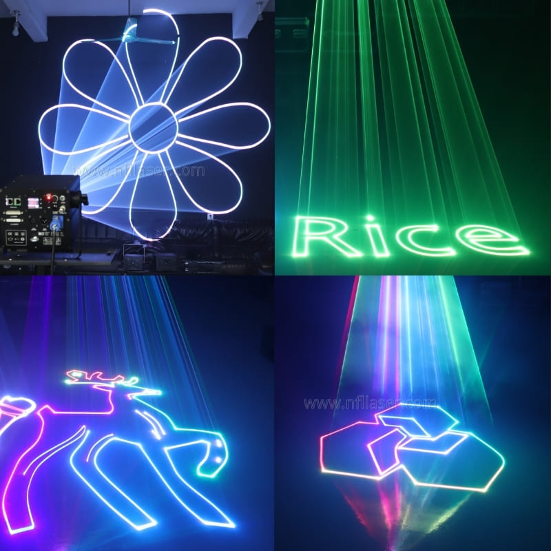 animation laser light app control 