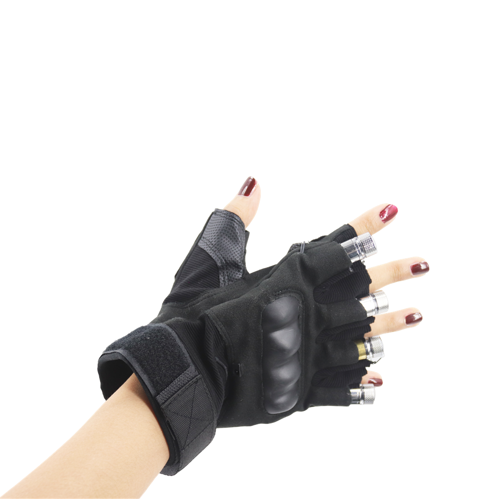 laser gloves RGB