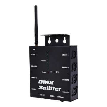 Wireless 8 Channel DMX512 Signal Amplifier Enhances DMX Controller