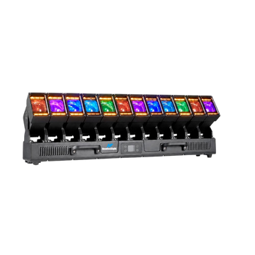 12x60W RGBW Pixel Zoom LED Moving Head Light Bar IP65