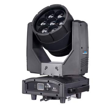 NF Professional 7 x 60 Watt RGBW LED Moving Head Wash IP65 Outdoor Rated