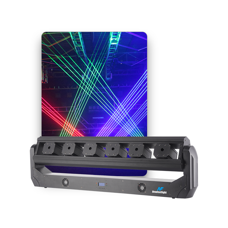 Newfeel ZW Series 300mw*6 Moving Head Stage Laser Lights Bar Newfeel ZW Series 300mw*6 Moving Head Stage Laser Lights Bar