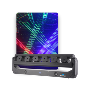 Newfeel ZW Series 300mw*6 Moving Head Stage Laser Lights Bar