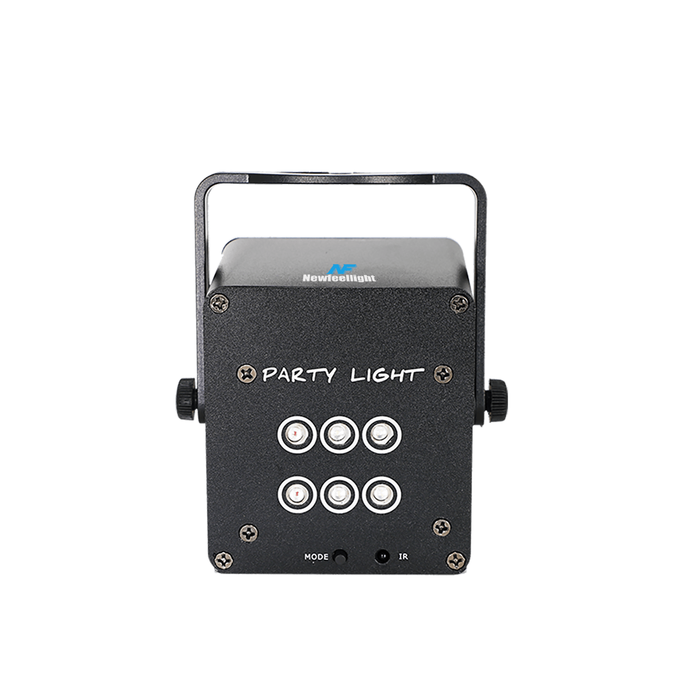 6 Eyes RGB Dj Disco Party Lights Strobe Stage Lighting Effects Battery