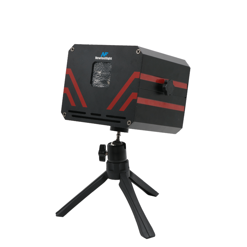 Newfeel Lasers Black Cube RGB Animation Mini Laser Lights Show Project